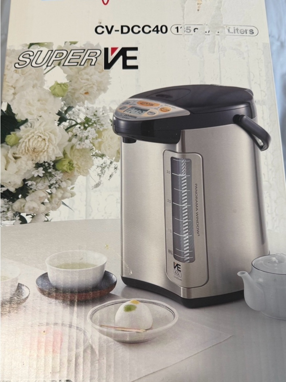 Stainless Steel Electric Hot Water Dispenser - Silver
